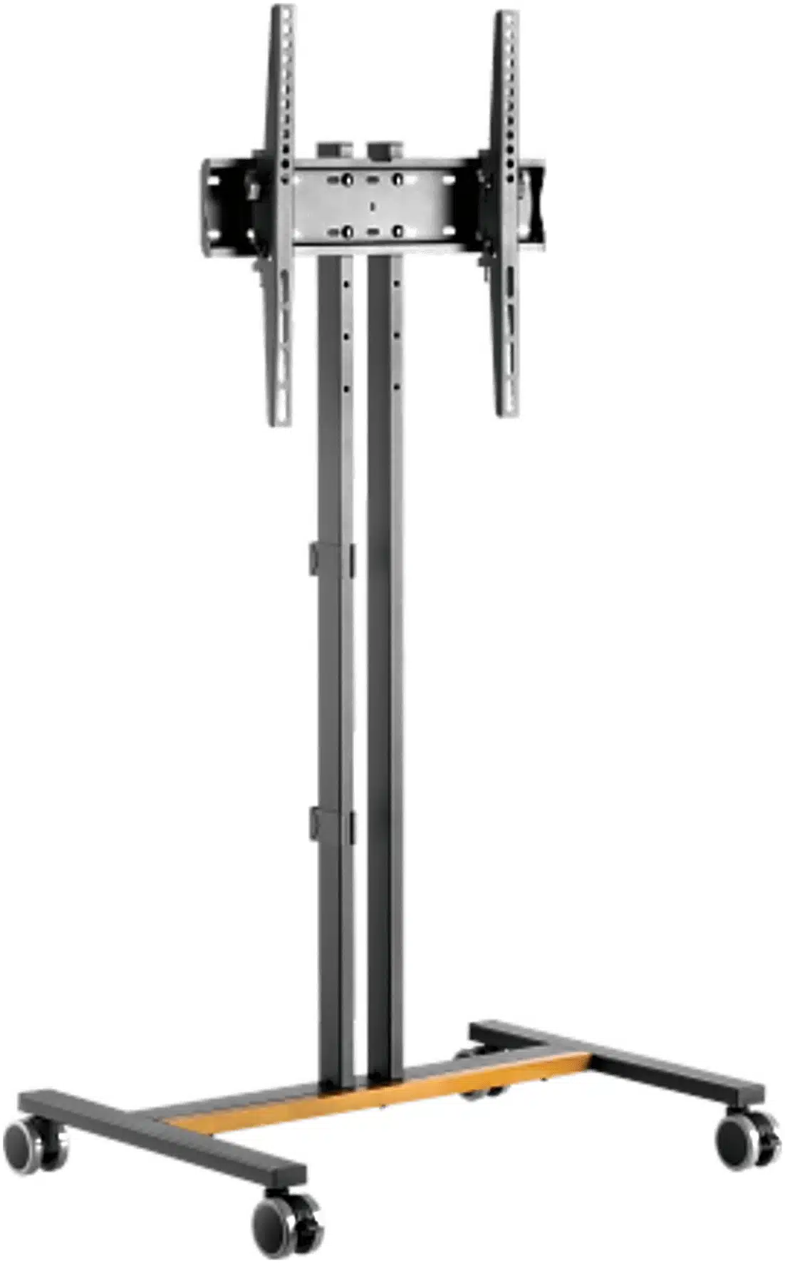Soporte Móvil para Pantalla | Compatibilidad VESA 200x200 hasta 600x400 / Ruedas con Frenos / Ajuste de Altura y Ángulo / Soporte para TV de hasta 55 Pulgadas / Capacidad de Peso 35 kg Soporte Móvil para Pantalla | Compatibilidad VESA 200x200 hasta 600x400 / Ruedas con Frenos / Ajuste de Altura y Ángulo / Soporte para TV de hasta 55 Pulgadas / Capacidad de Peso 35 kg - Imagen 1