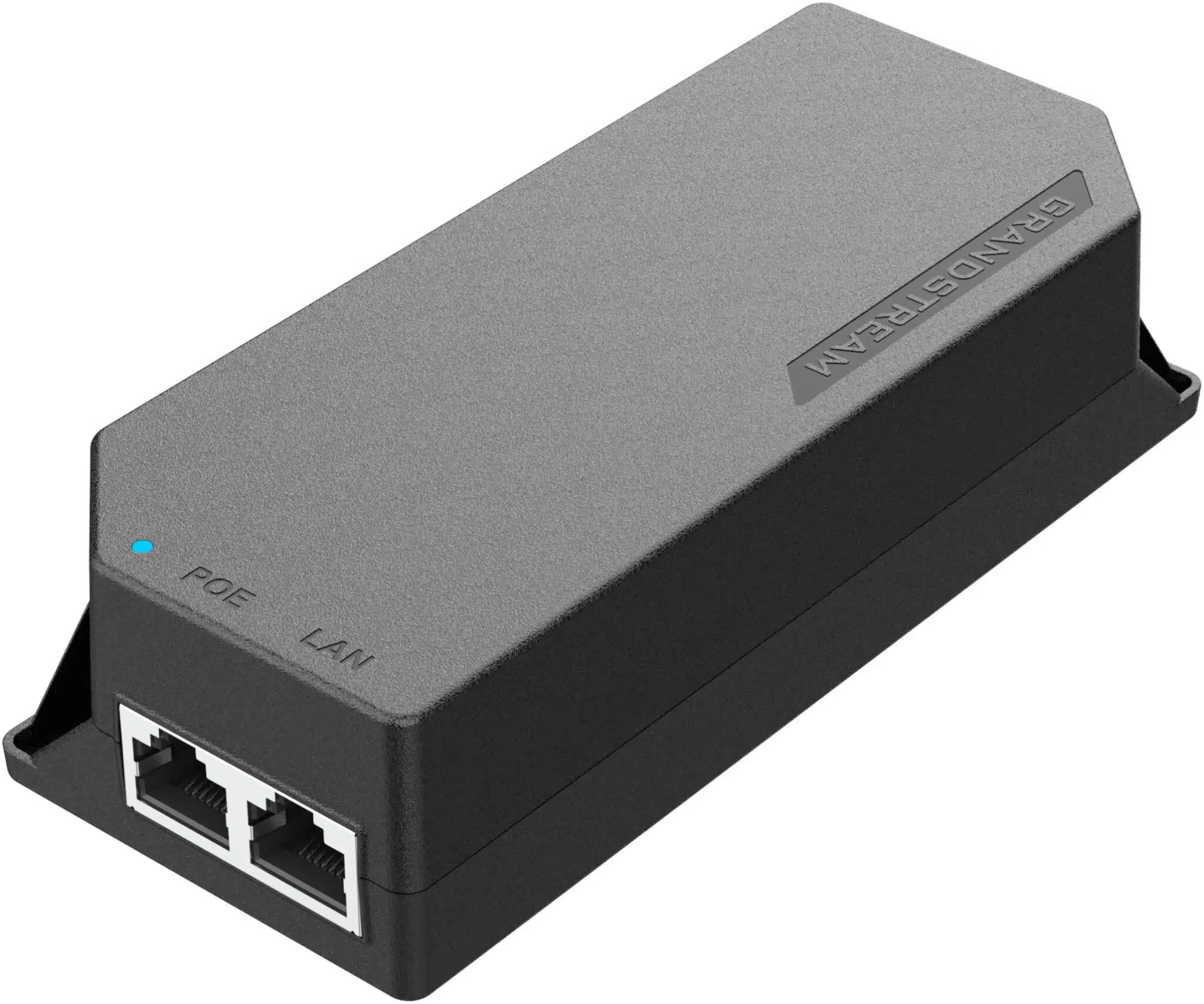 PoE Injector Grandstream 15W MultiGigabit / Compatible con IEEE 802.3af / 1x 2.5Gbps RJ45 LAN IN / 1x 2.5Gbps RJ45 LAN OUT con PoE 15.5W / 100~240VAC / 54VDC / Plug-and-Play / FCC, CE, RCM, IC PoE Injector Grandstream 15W MultiGigabit / Compatible con IEEE 802.3af / 1x 2.5Gbps RJ45 LAN IN / 1x 2.5Gbps RJ45 LAN OUT con PoE 15.5W / 100~240VAC / 54VDC / Plug-and-Play / FCC, CE, RCM, IC - Imagen 1