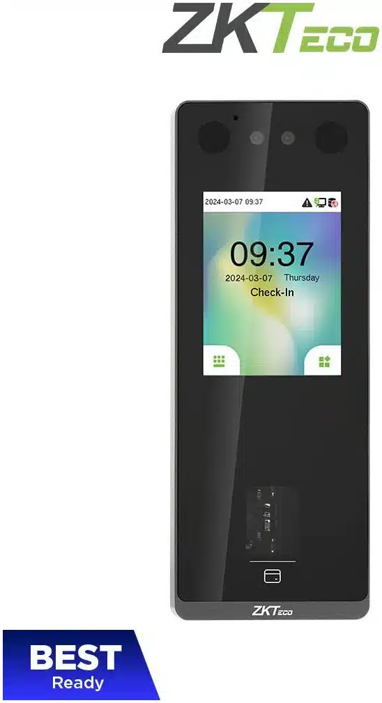 LCTZKT580_full ZKTECO SenseFace3A - Acceso para 3 - 000 rostros / 6, 000 huellas / 6, 000 tarjetas 125KHz / TCP/IP / IP65 / 1 Relevador / Software Gratuito ZKBio Zlink ZK TECO SENSEFACE 3A - Imagen 1