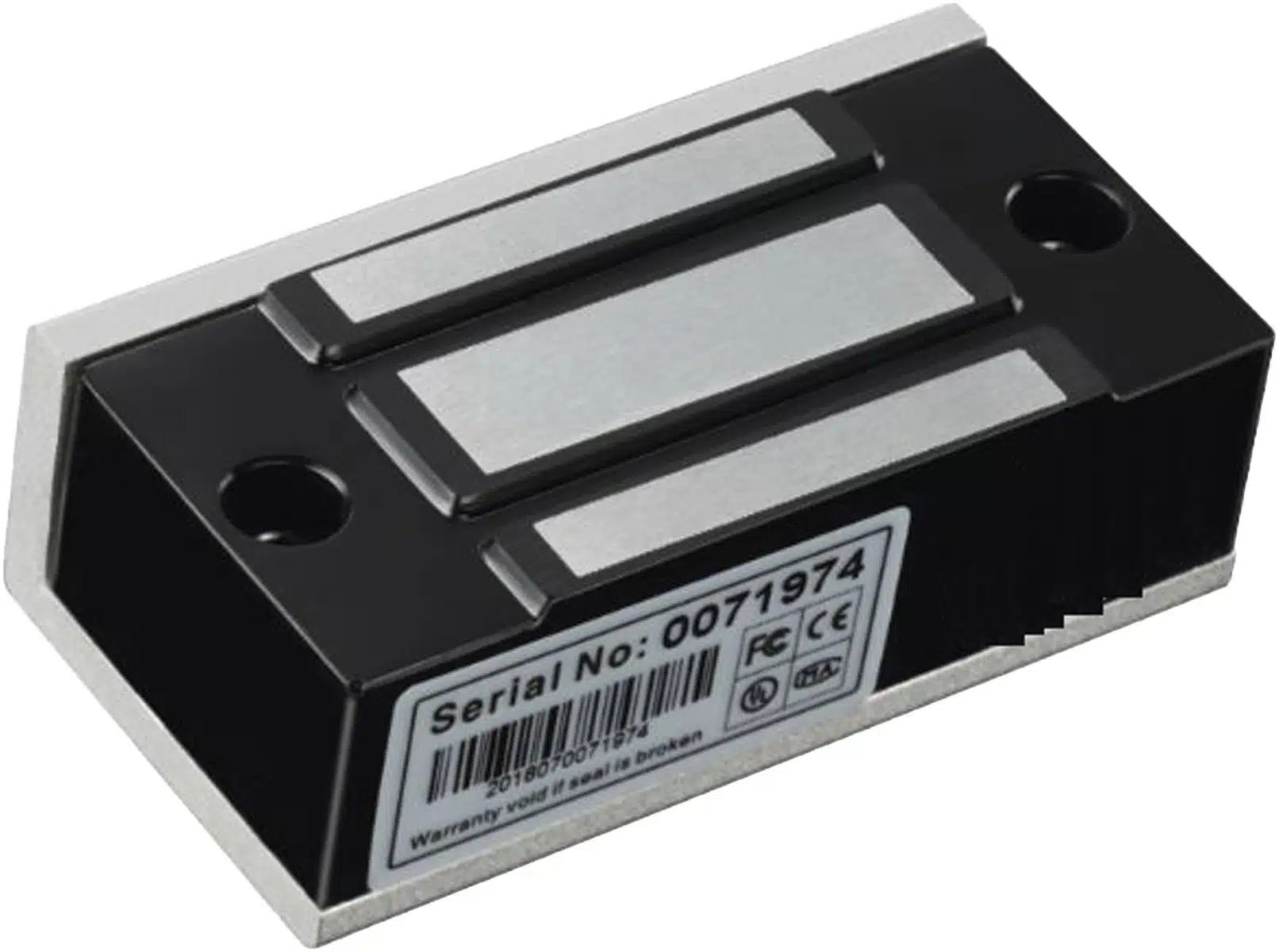 Chapa magnética de 40Kg (88lbs) / Uso en lockers o gabinetes Chapa magnética de 40Kg (88lbs) / Uso en lockers o gabinetes - Imagen 1