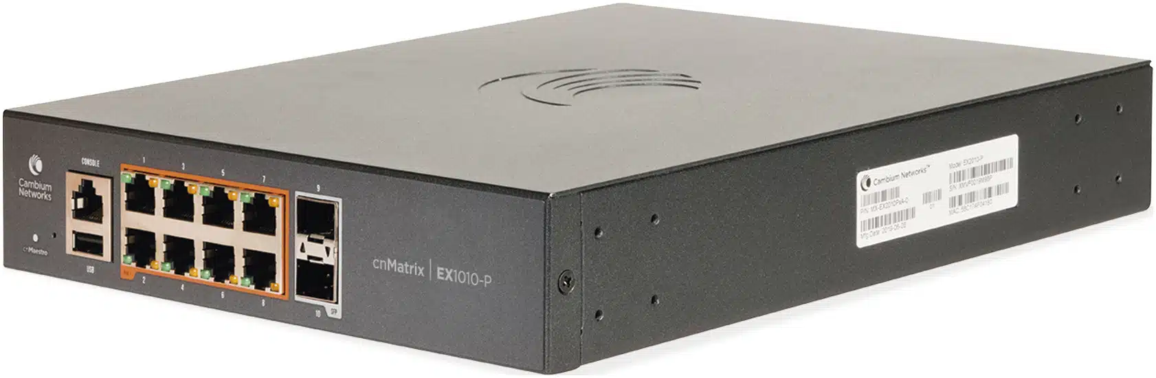 Switch PoE cnMatrix Ex1010-P / 8 Puertos Gigabit PoE 802.3af/at + 2 SFP / Capa 2 / Gestión en la Nube Gratuito Switch PoE cnMatrix Ex1010-P / 8 Puertos Gigabit PoE 802.3af/at + 2 SFP / Capa 2 / Gestión en la Nube Gratuito - Imagen 1