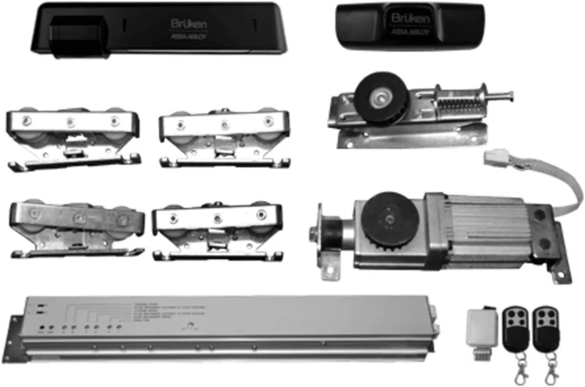 Sistema de automatizacion para Puerta Deslizable, Para puerta de hasta 150 KG, Color BLANCO Sistema de automatizacion para Puerta Deslizable, Para puerta de hasta 150 KG, Color BLANCO - Imagen 1