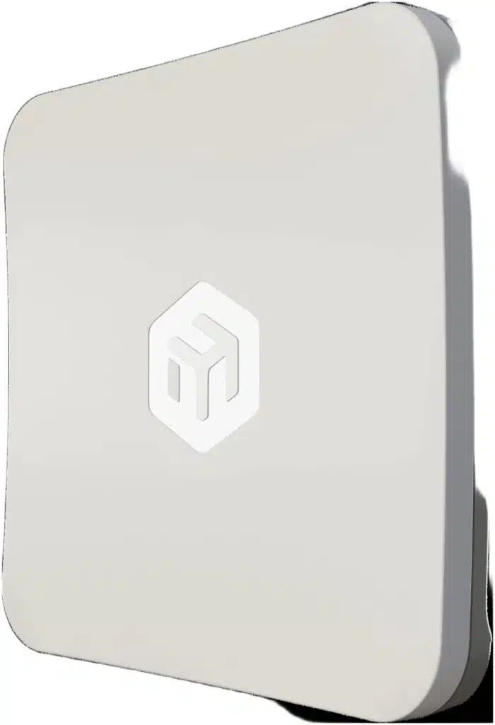 (SXTsq 5 ax) CPE Exterior Wi-Fi 6 con Antena de 16 dBi / MIMO 2x2 / Puerto Gigabit / PoE Pasivo