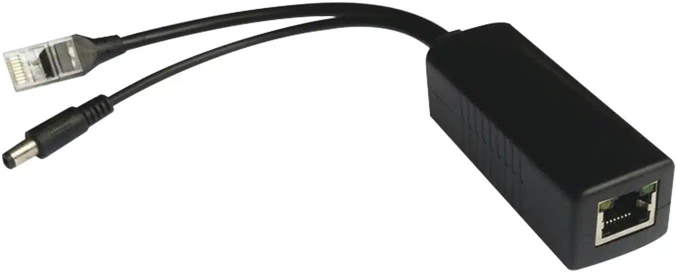 Cable divisor PoE pasivo de 48-55 Vcc @ 12 Vcc, 2 A. Aplicaciones como adaptar micrófonos en cámaras IP Cable divisor PoE pasivo de 48-55 Vcc @ 12 Vcc, 2 A. Aplicaciones como adaptar micrófonos en cámaras IP - Imagen 1