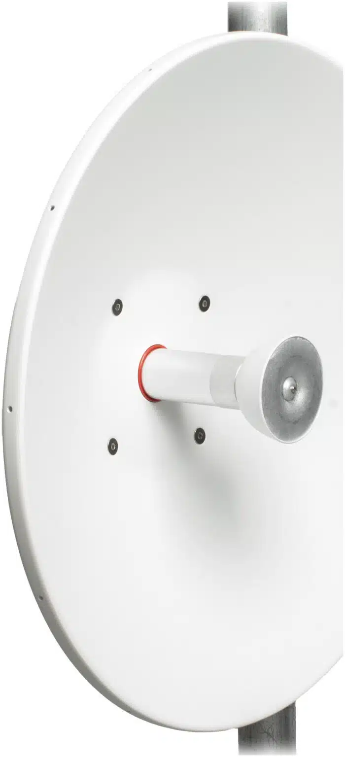 Antena UltraDish Direccional de 29 dBi de Ganancia / 2x2 / Rango de Frecuencia Extendido: 4900 - 7125 MHz / Lista para Adaptadores Twistport / Protección IP65