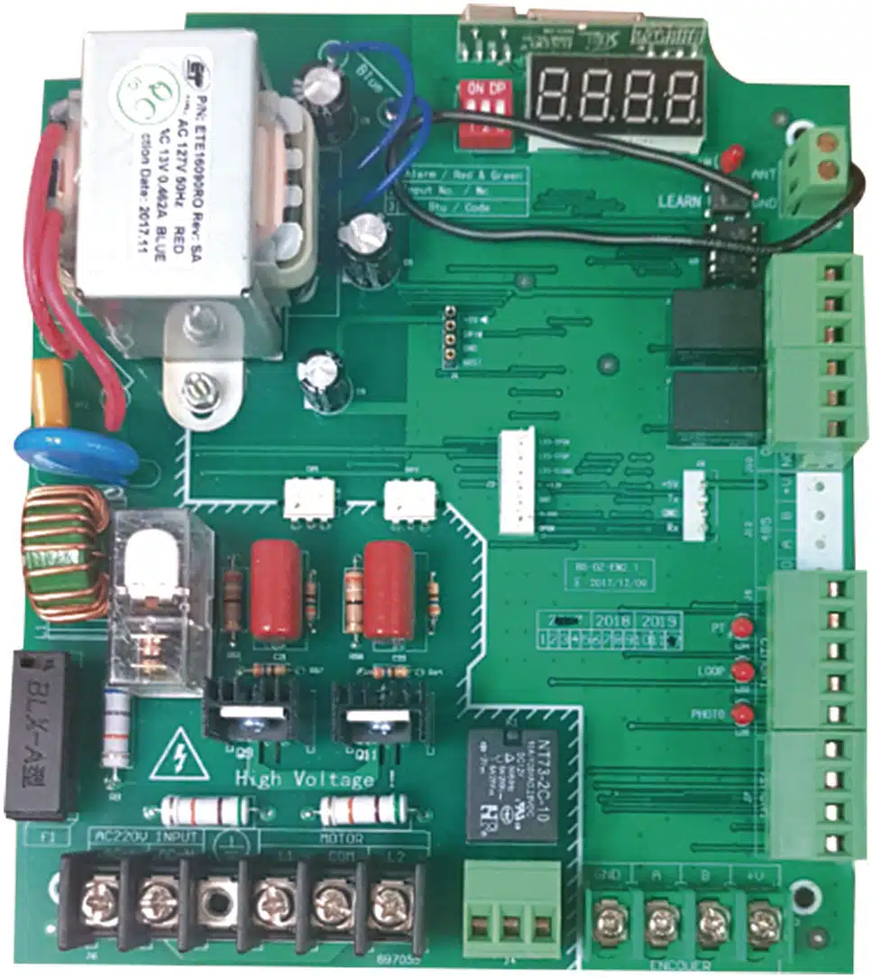Tarjeta Electrónica Para Barreras Vehiculares XBS-5000, XBF-3000, XBS-5002, XBF-3002, XBS-4M-LA y XBS-4M-RA Tarjeta Electrónica Para Barreras Vehiculares XBS-5000, XBF-3000, XBS-5002, XBF-3002, XBS-4M-LA y XBS-4M-RA - Imagen 1