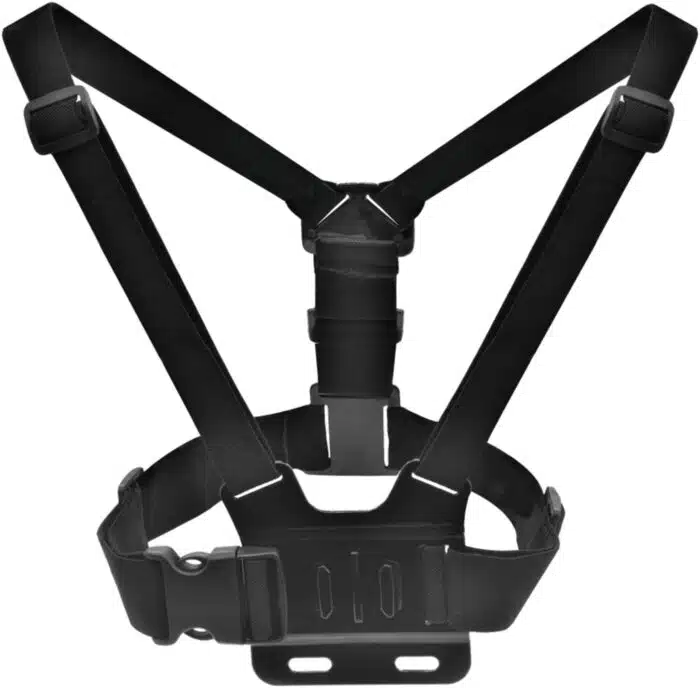 Arnés De Pecho Para Body Cam | Compatible con XMRR3 y XMRT3S | Diseño Ergonómico | Longitud Ajustable | Material Nylon | Peso 299g