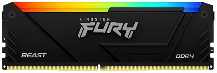 a29ec35d9b90c0c6665adb23d044bec9 Kingston Technology FURY Beast RGB módulo de memoria 16 GB 1 x 16 GB DDR4 3200 MT/s 288-pin DIMM - Imagen 1