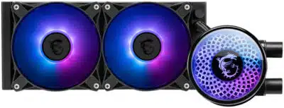 MSI MAG CORELIQUID A12 240 sistema de refrigeración de computadora Procesador Refrigerador de líquidos todo en uno 12 cm Negro - Imagen 2