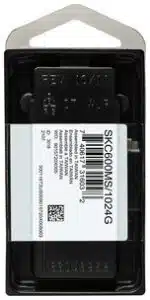 Kingston Technology KC600 1 TB mSATA Serial ATA III 3D TLC - Imagen 5