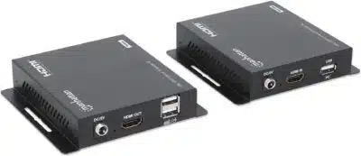 Extensor Video Manhattan HDMI KVM 120M via Cat6 1080p - Imagen 3