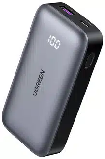 b9db48d7b8f139b9da2f708cd7828a9489c9fafc Ugreen 10000mAh Mini Powerbank Quick Charging 30W Gris - Imagen 1