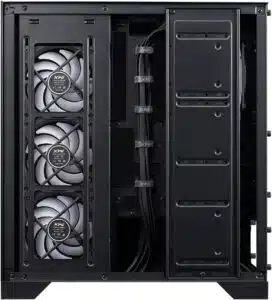 GABINETE ADATA XPG INVADER XBTF MEDIATORRE VIDRIO TEMP ATX 5 VENTILADORES NEGRO INVADERXBTFMTBKCWW - Imagen 4