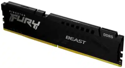 MEMORIA RAM DIMM KINGSTON FURY BEAST BLACK XMP 8GB DDR5 5200MTS CL40 KF552C40BB 8