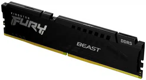 c1bce31ca2079e40e115bf88d2755f09-4 MEMORIA RAM DIMM KINGSTON FURY BEAST NEGRO EXPO 8GB DDR5 5600MTS CL36 KF556C36BBE 8 - Imagen 1