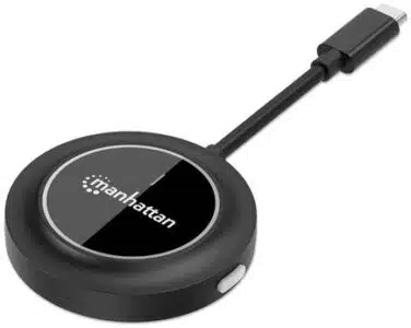 Transmisor Inalámbrico de Video Manhattan USB-C 1080p