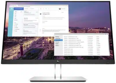 HP E-Series E23 G4 FHD Monitor monitor de computadora 58.4 cm (23") 1920 x 1080 Pixeles Full HD LCD Negro, Plata