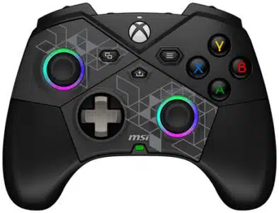MSI FORCE PRO W CONTROLLER Negro USB 2.0 Gamepad Analógico/Digital Android, PC, Xbox One S, Xbox One X, Xbox Series S, Xbox Series X