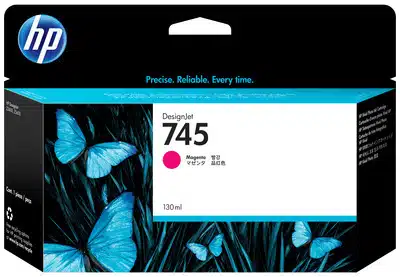 d1b8ad1b2f62d91987d99d4163a214bb5ae4eb9d Tinta HP LF 745 Magenta 130ML - Imagen 1