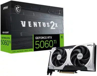 MSI OEM GEFORCE RTX 5060 TI 8G VENTUS 2X PLUS TARJETA VIDEO MSI - Imagen 2