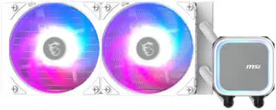 Enfriamiento Liquido MSI MAG CORELIQUID A13 240 para CPU 2x 120mm - Imagen 2