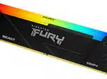 MEMORIA RAM DIMM KINGSTON FURY BEAST 32GB DDR4 3600MHZ CL18 NEGRO RGB KF436C18BB2A 32