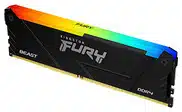 d6102913aaf86ae73a17c44838657289 MEMORIA RAM DIMM KINGSTON FURY BEAST 32GB DDR4 3600MHZ CL18 NEGRO RGB KF436C18BB2A 32 - Imagen 1
