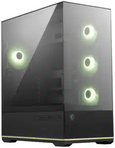 GABINETE MSI MAG PANO 110R PZ MEDIA TORRE  ATXMICROATX USB 3FAN ARGB MAG PANO 110R PZ - Imagen 4