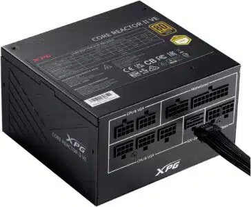 FUENTE DE PODER ADAT XPG COREREACTORIIVE 850W GOLD ATX3.1 MODULAR CONECTOR 12V 2X6 80 PLUS - Imagen 2
