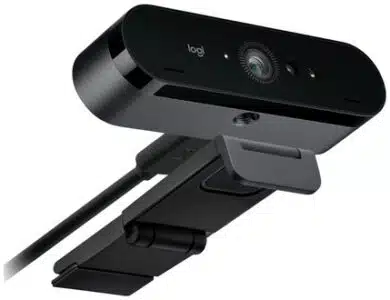 WEBCAM LOGITECH BRIO 4K ULTRA HD 13MP 30 FPS ZOOM 5X ENFOQUE AUTOMATICO USB-C
