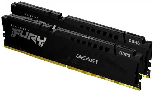 f0f556c2893835f00775fabf047db6a9 MEMORIA RAM DIMM KINGSTON FURY BEAST EXPO 64GB KIT 2 DDR5 6400MTS CL32 NEGRO KF564C32BBEK2 64 - Imagen 1