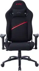 Silla Gamer XPG NEXUS-BKCWW hasta 125kg Negro Rojo - Imagen 2