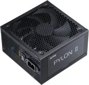 FUENTE DE PODER XPG PYLONII 650W ATX3.1 NO MODULAR 12V 2X6 80 PLUS BRONCE NEGRO PYLONII650B BKCUS - Imagen 3