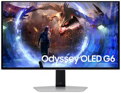 Monitor Samsung 27" Odyssey OLED G6 360 Hz Plata