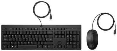 Kit Teclado y Mouse HP 225 Alámbrico Negro