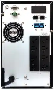 No-break CDP UPO11-2AX 2000VA/2000W FP 1.0 Online UPS Torre - LCD UL, FCC, CE 120 Vac - Imagen 4