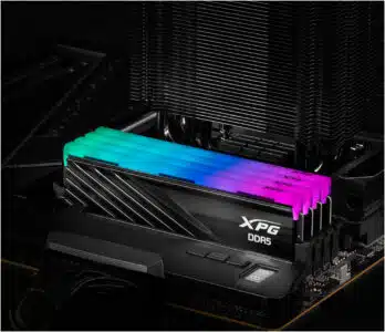 MEMORIA RAM ADATA XPG LANCER BLADE RGB DDR5 6400 MTS 16GB CON DISIPADOR NEGRA AX5U6400C3216GDTLABRBK - Imagen 4