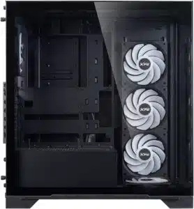GABINETE ADATA XPG INVADER XBTF MEDIATORRE VIDRIO TEMP ATX 5 VENTILADORES NEGRO INVADERXBTFMTBKCWW - Imagen 3