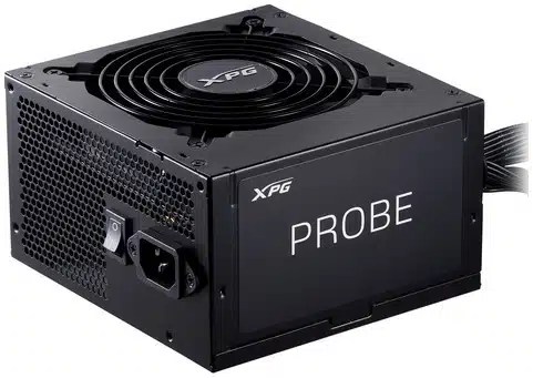 ff0c7b4e7a091effa967357cbba36e1d24c51e77 XPG PROBE 700 BRONZE unidad de fuente de alimentación 700 W 20+4 pin ATX ATX Negro - Imagen 1