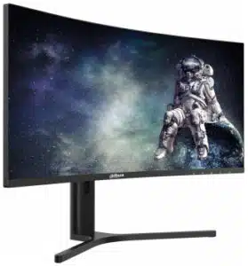 MONITOR GAMER DAHUA CURVO E330 LED 34P WQHD 3440x1440 HDR10 FREESYNC 200HZ HDMI DP NEGRO DHI LM34 E3 - Imagen 3