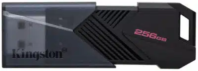 Kingston Technology DataTraveler Exodia Onyx unidad flash USB 256 GB USB tipo A 3.2 Gen 1 (3.1 Gen 1) Negro