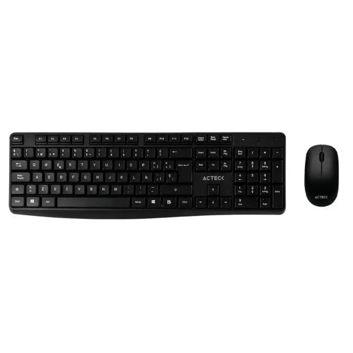 ACTECK CREATOR MK440 AC-931755 Kit Inalámbrico Negro 105 teclas