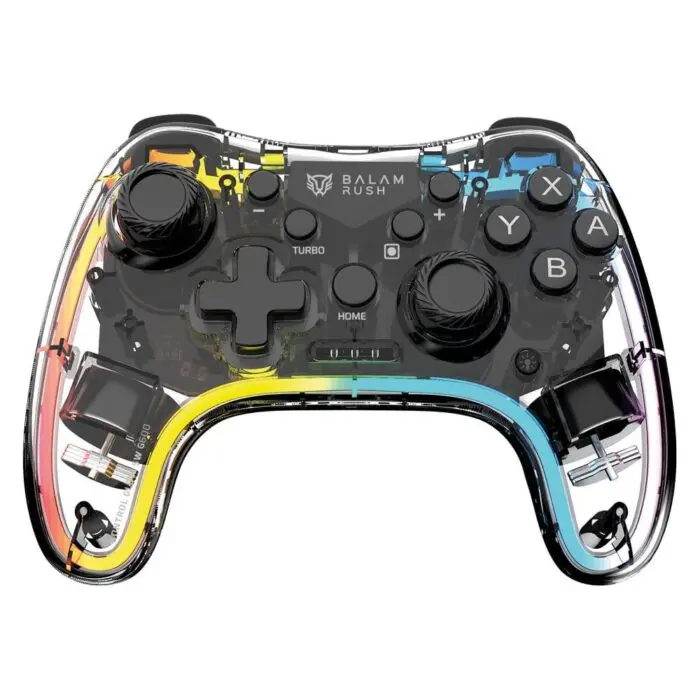 Balam Rush BR-940467 Controles Gaming Transparente Bluetooth