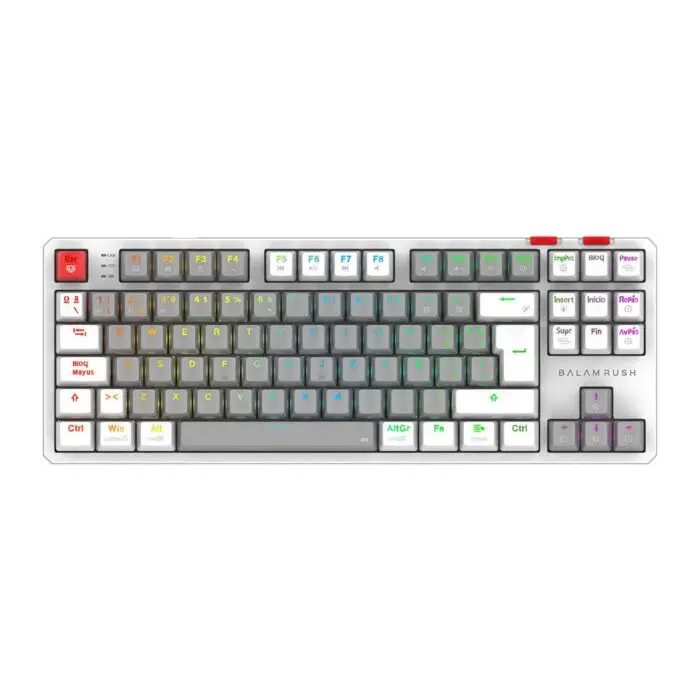 Balam Rush GK990 BR-940689 Teclados Gaming Gris Inalámbrico