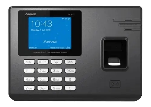 Anviz AN-GC100 GC100 Terminal de Control de Asistencia de Huella